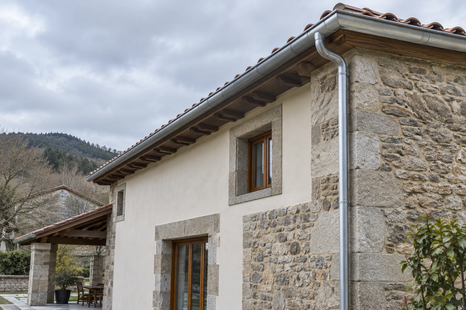 Canalones de zinc en Gipuzkoa